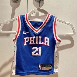 Joel Embiid Royal Philadelphia 76ers Jersey 24M